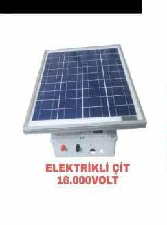 güneş enerjili çit cihazı 